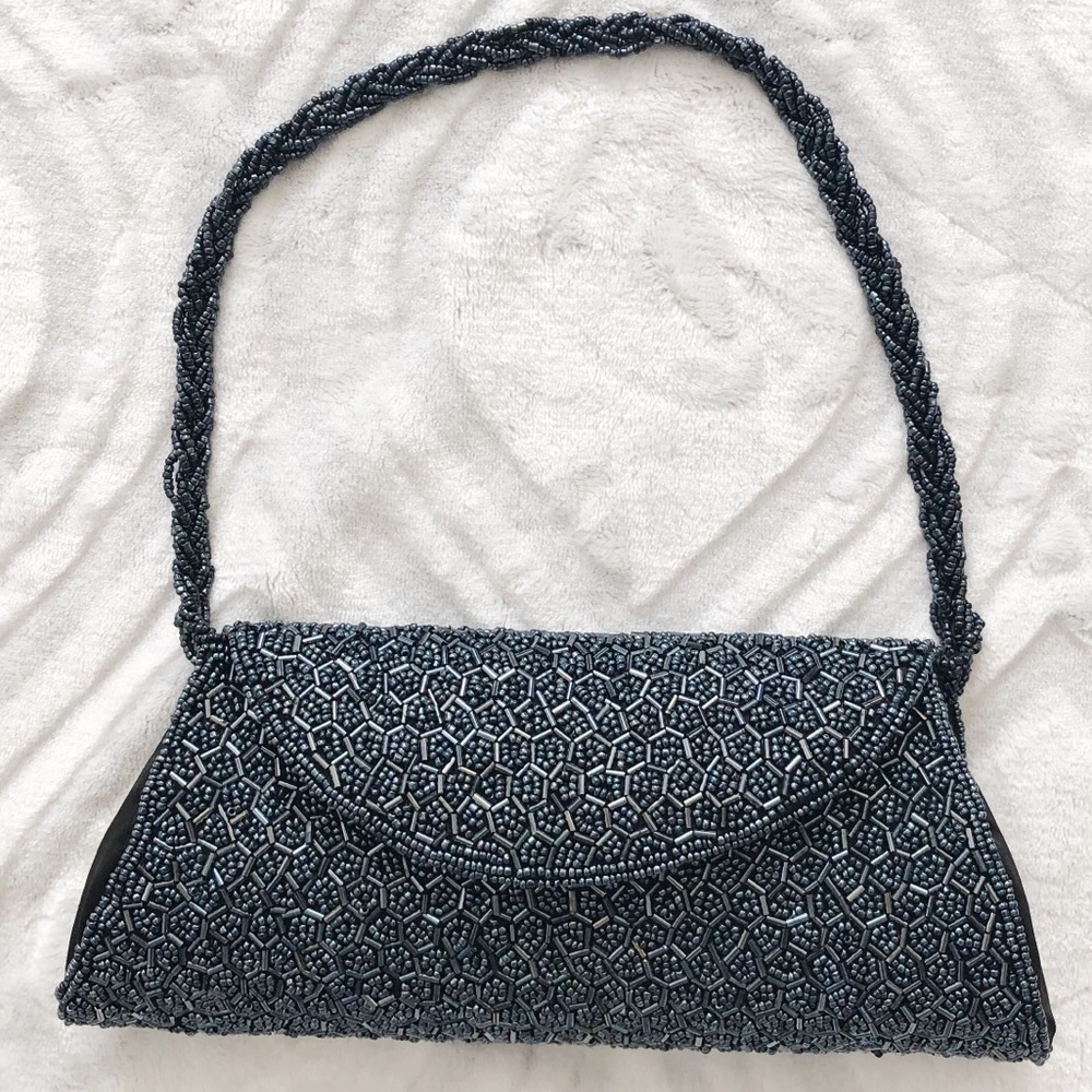 Women's Black Clutch